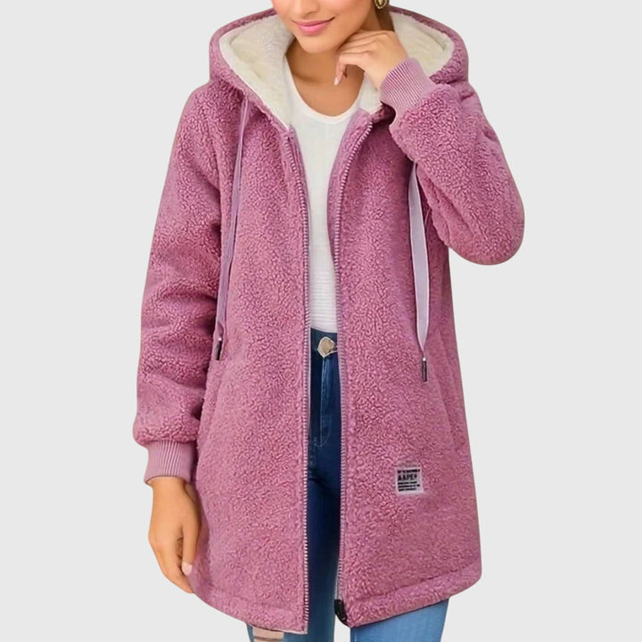 Women's Hooded Jacket – Warm Breathable Lightweight Winter Coat