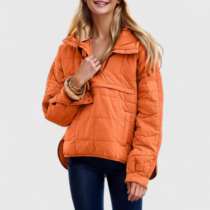 Women's Oversized Hoodie Jacket – Relaxed Fit Hooded Sweatshirt