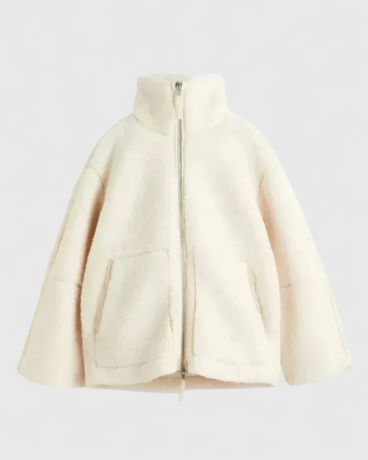 Women's Winter Jacket – Warm Padded Coat with Pockets
