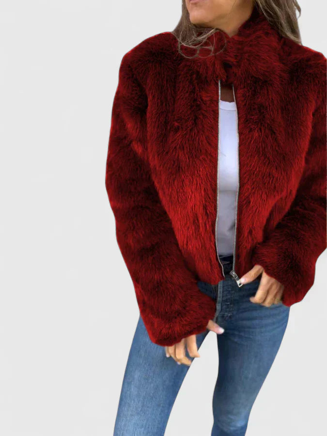 Women's Insulated Winter Coat – Warm Elegant Padded Jacket