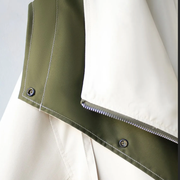 Women's Water-Repellent Jacket – Adjustable Waist Lightweight Coat