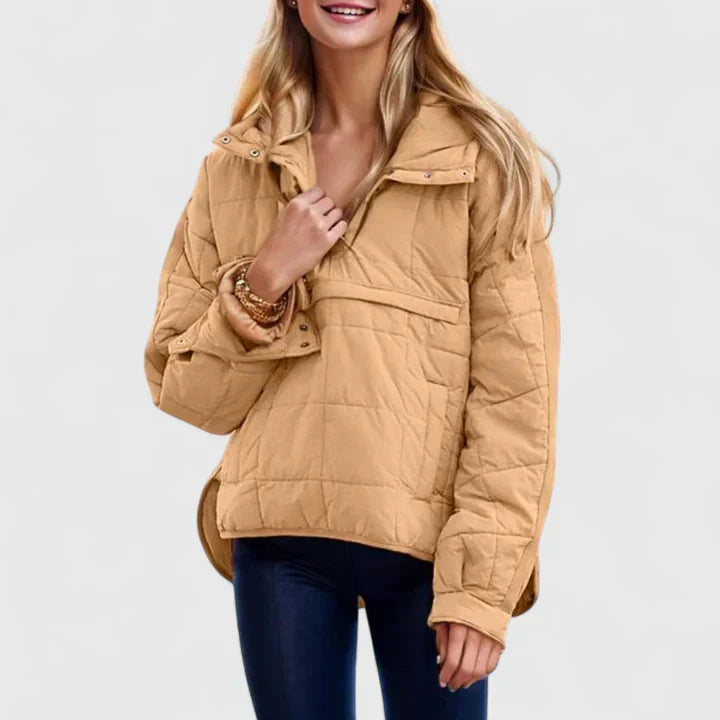 Women's Oversized Hoodie Jacket – Relaxed Fit Hooded Sweatshirt