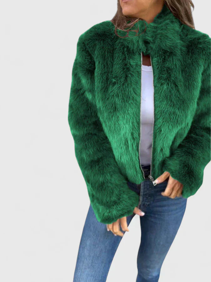Women's Insulated Winter Coat – Warm Elegant Padded Jacket