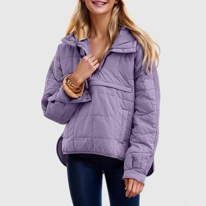Women's Oversized Hoodie Jacket – Relaxed Fit Hooded Sweatshirt
