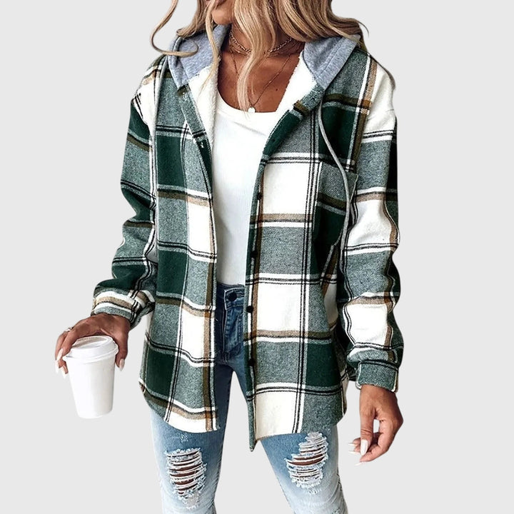 Women's Mesh Button-Up Jacket – Lightweight Relaxed Layering Jacket