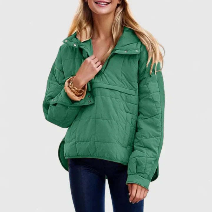 Women's Oversized Hoodie Jacket – Relaxed Fit Hooded Sweatshirt