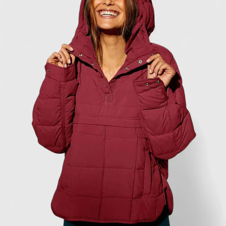 Women's Oversized Hoodie Jacket – Relaxed Fit Hooded Sweatshirt