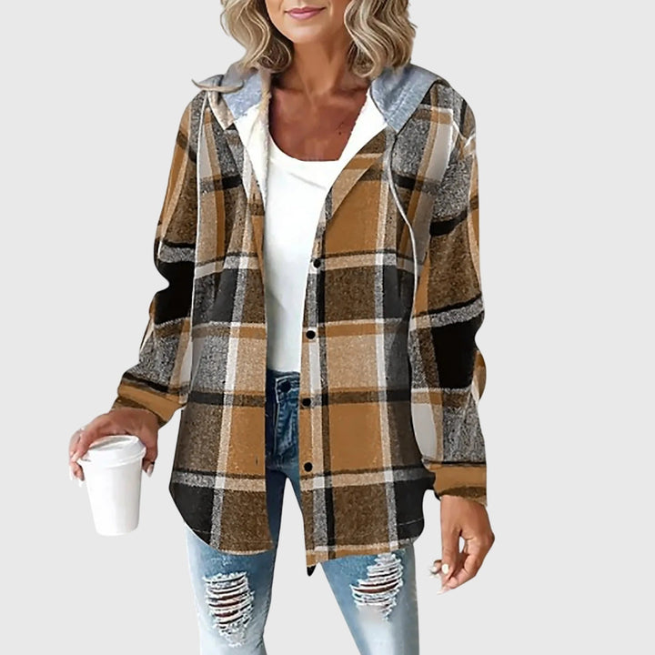 Women's Mesh Button-Up Jacket – Lightweight Relaxed Layering Jacket