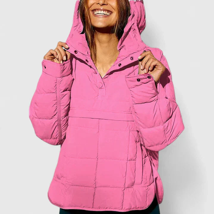 Women's Oversized Hoodie Jacket – Relaxed Fit Hooded Sweatshirt