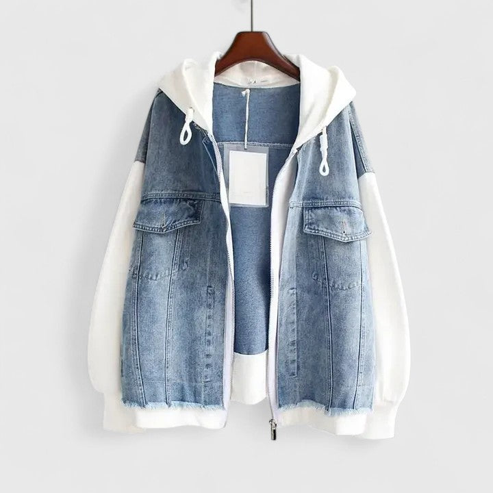 Women's Casual Jacket – Soft Relaxed Fit Streetwear Layering Jacket