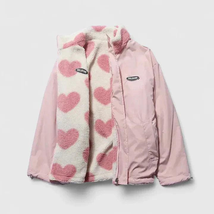Women's Reversible Jacket – Lightweight Two-Sided Padded Jacket