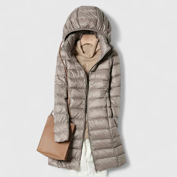 Women's Lightweight Rain Jacket – Waterproof Detachable Hood Coat