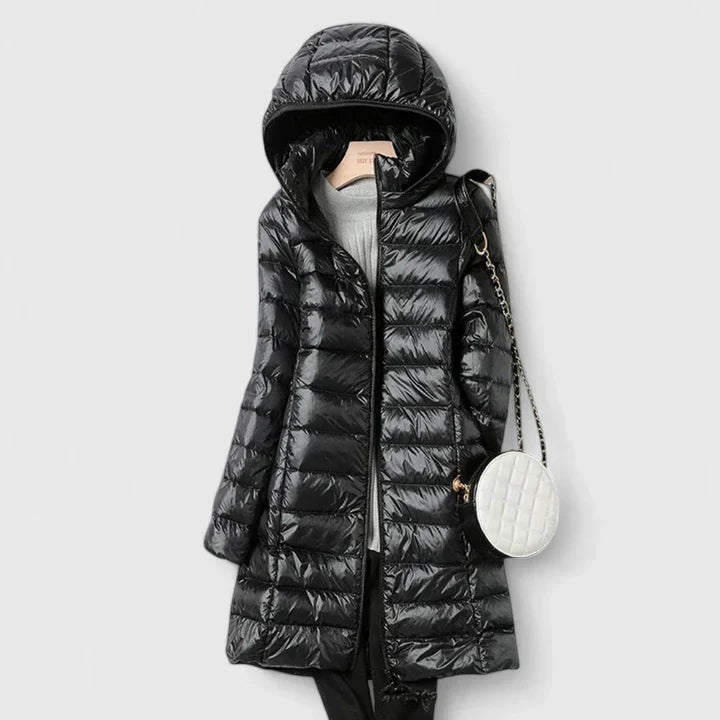 Women's Lightweight Rain Jacket – Waterproof Detachable Hood Coat