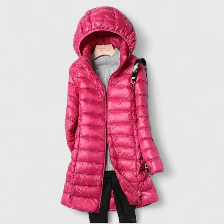 Women's Lightweight Rain Jacket – Waterproof Detachable Hood Coat