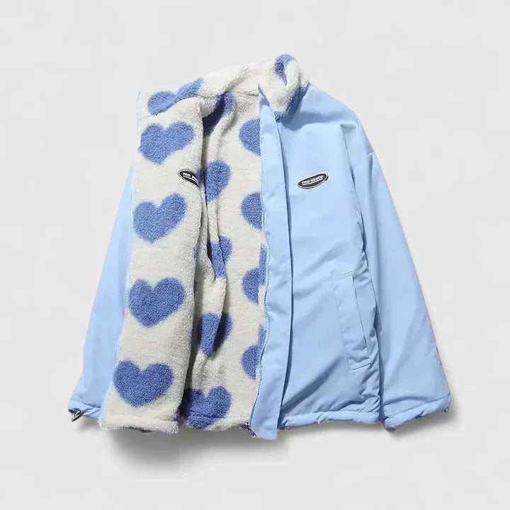 Women's Reversible Jacket – Lightweight Two-Sided Padded Jacket
