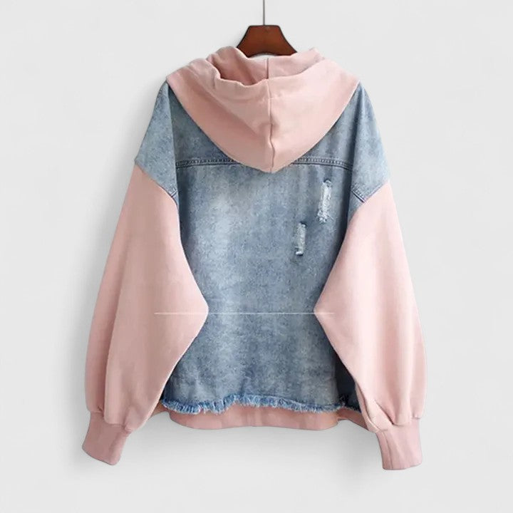 Women's Casual Jacket – Soft Relaxed Fit Streetwear Layering Jacket