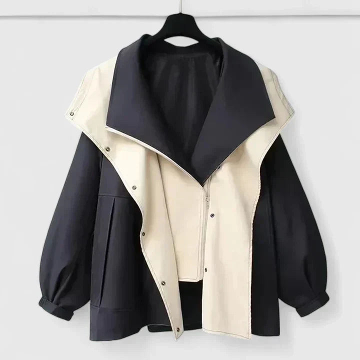 Women's Water-Repellent Jacket – Adjustable Waist Lightweight Coat