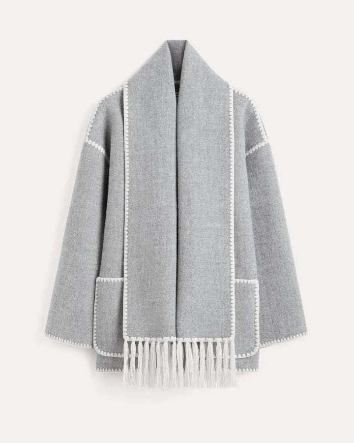 Women's Tailored Blazer Jacket – Fitted Office Coat with Pockets