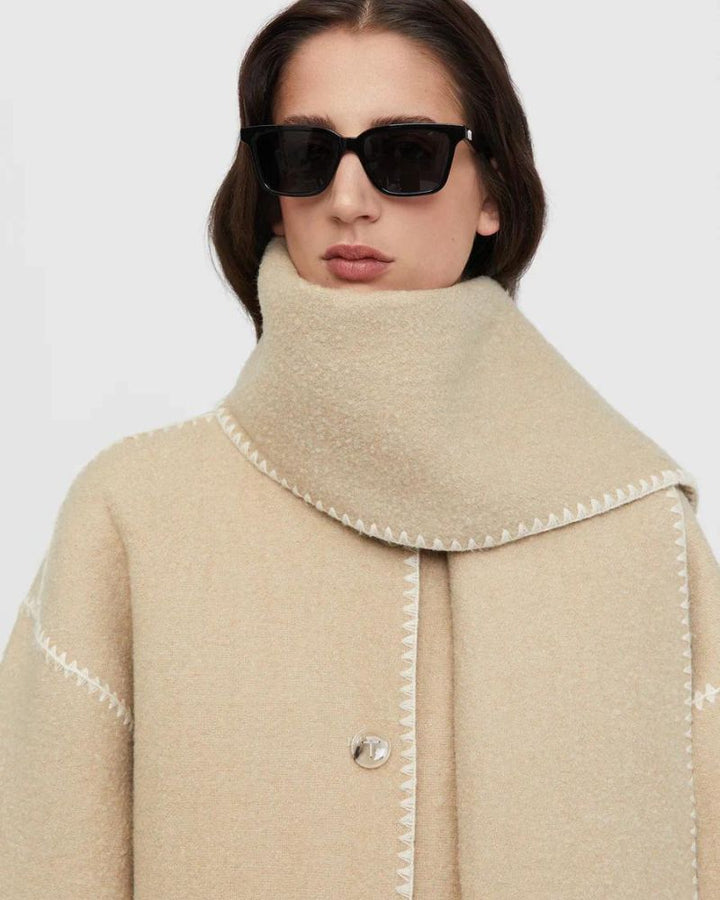 Women's Tailored Blazer Jacket – Fitted Office Coat with Pockets