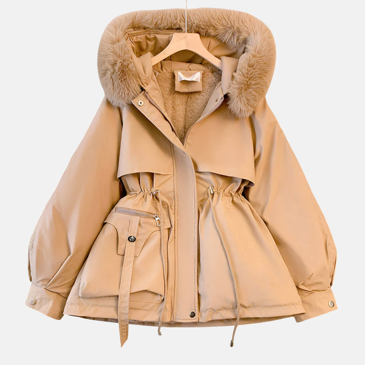 Women's Winter Jacket – Water-Resistant Windproof Lined Warm Coat