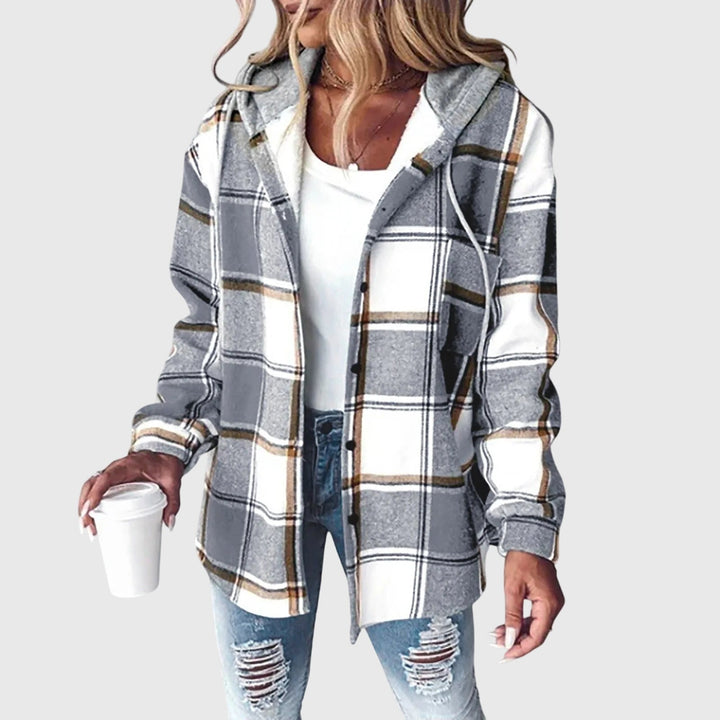 Women's Mesh Button-Up Jacket – Lightweight Relaxed Layering Jacket