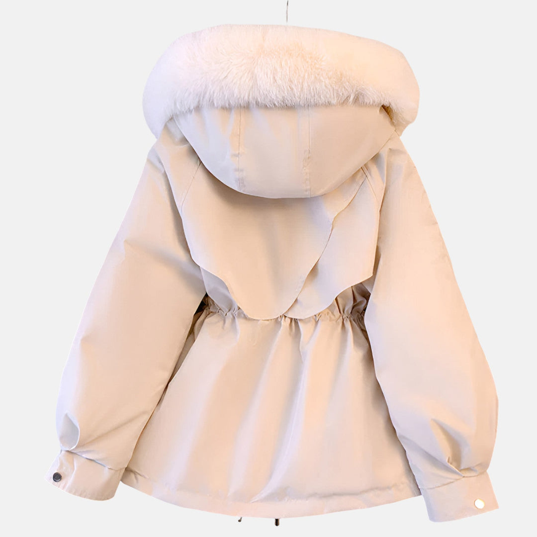 Women's Winter Jacket – Water-Resistant Windproof Lined Warm Coat