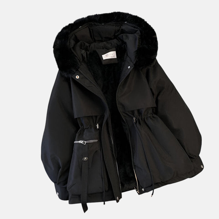 Women's Winter Jacket – Water-Resistant Windproof Lined Warm Coat